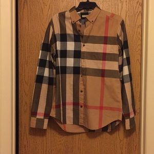Authentic Burberry shirt .